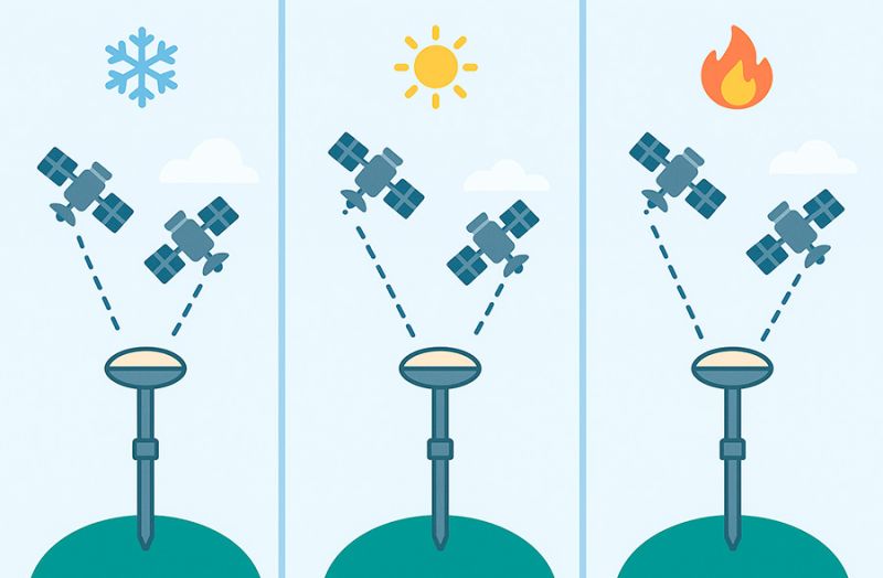 Cold Start, Warm Start, and Hot Start in GNSS Receiver Operation