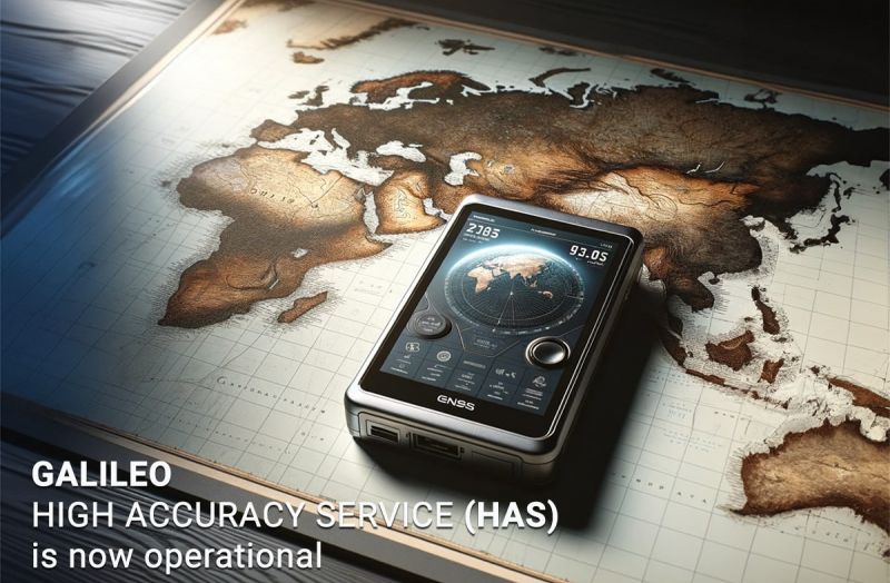 Galileo HAS: high-precision navigation without base stations