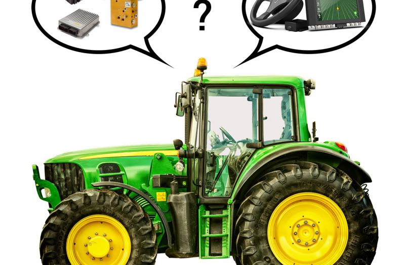 Electric or hydraulic autopilot on a tractor. What to choose?