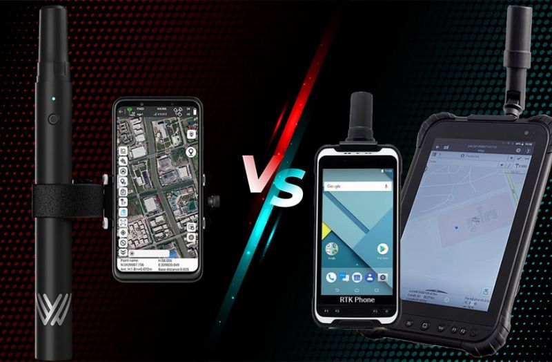 Walker RTK: Why a compact GNSS receiver outperforms a smartphone with a built-in RTK module