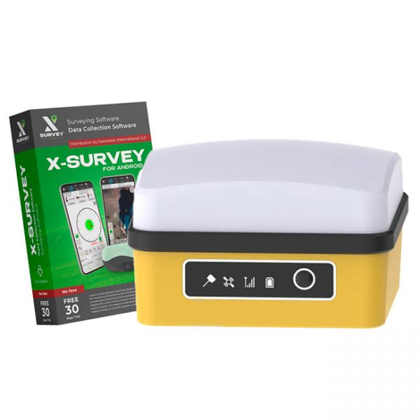 Receptor GNSS Cube RTK con programa X-Survey