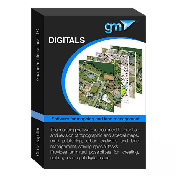 Програмне забезпечення DIGITALS для землеустрою та картографії