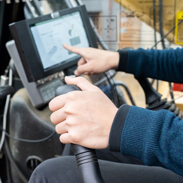 3D excavator grade control system FJ Dynamics