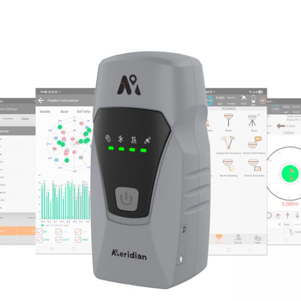 GNSS RTK приймач Meridian ML2 з лазером