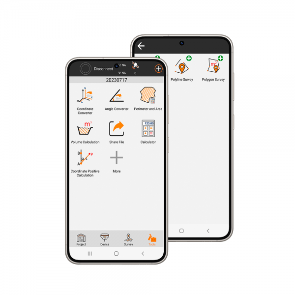 Software de topografía X-Survey para Android